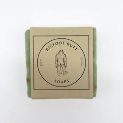 Bigfoot Butt Soap - Boggy Creek Monster