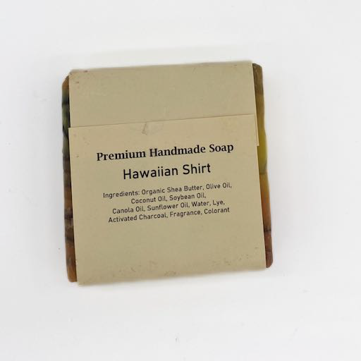 Bigfoot Butt Soap - Bigfoot Hawaiian Shirt