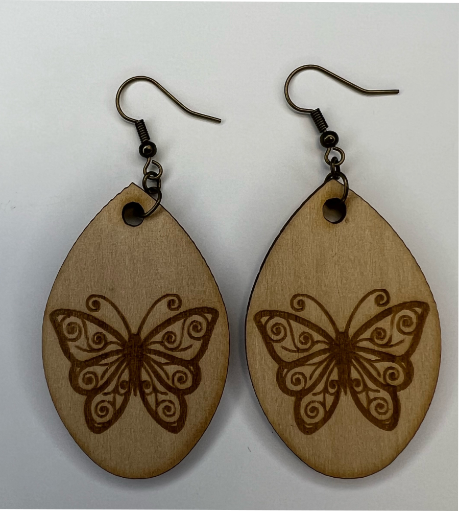 Wooden Earrings