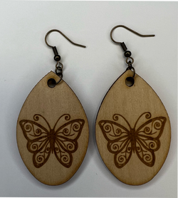 Wooden Earrings