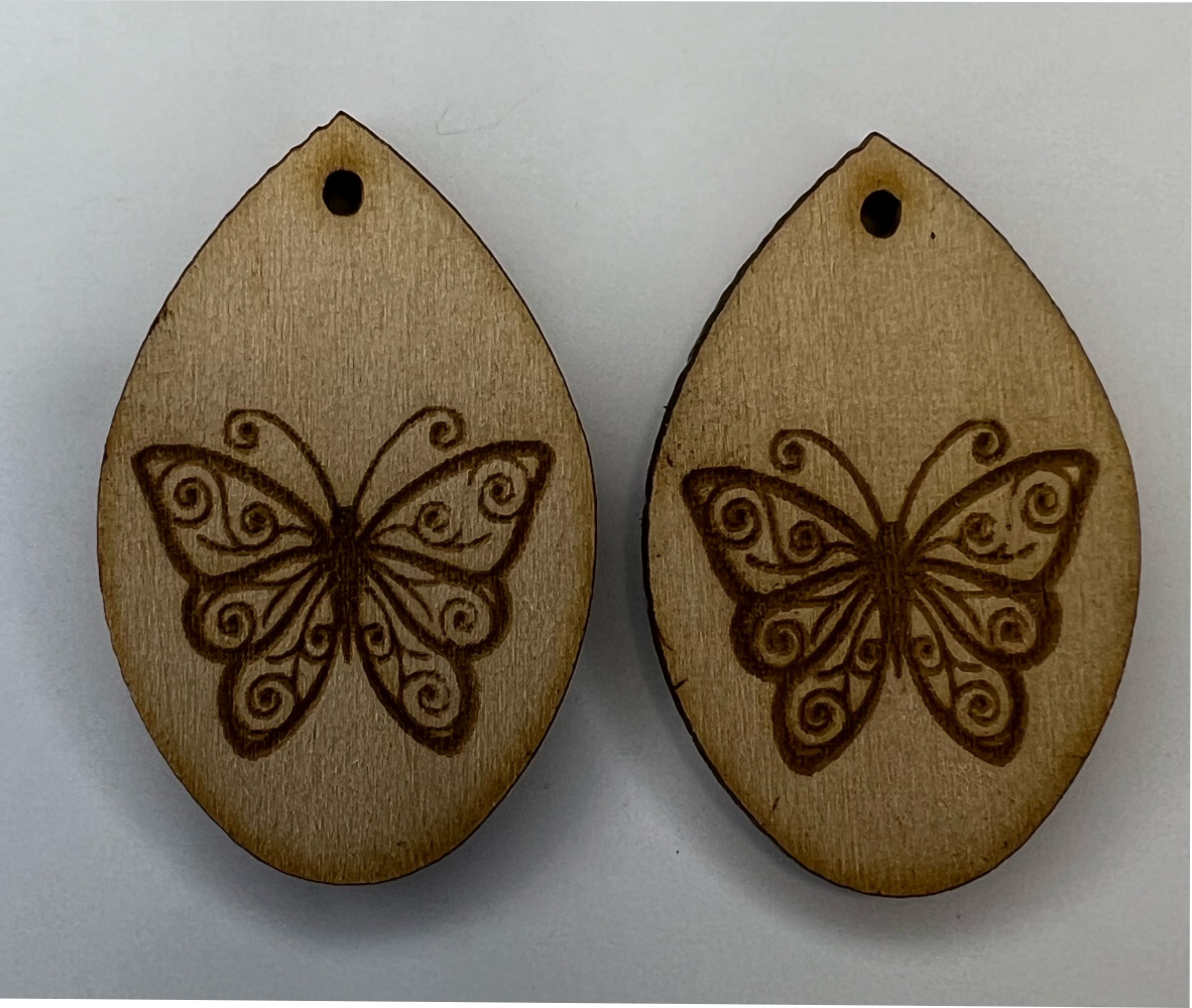 Wooden Earrings