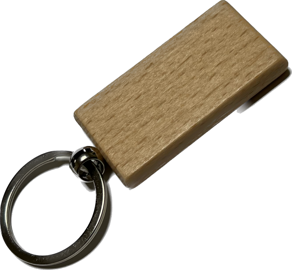 Custom Wooden Keychain