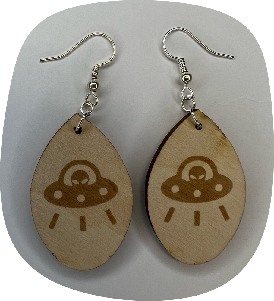 Wooden Earrings