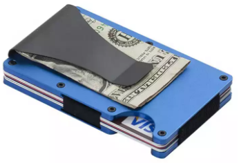 Custom RFID Safe Wallets with Money Clip