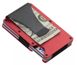 Custom RFID Safe Wallets with Money Clip